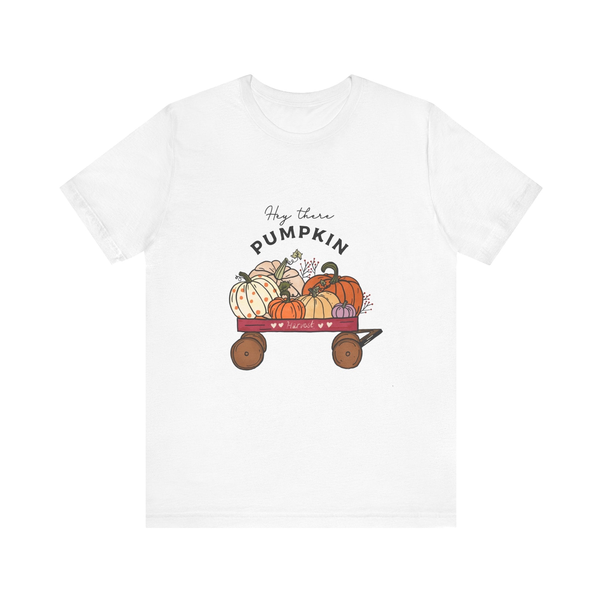 Autumn Halloween Pumpkin T-Shirt,Hey There Pumpkin Unisex by PopCultureByDesign36