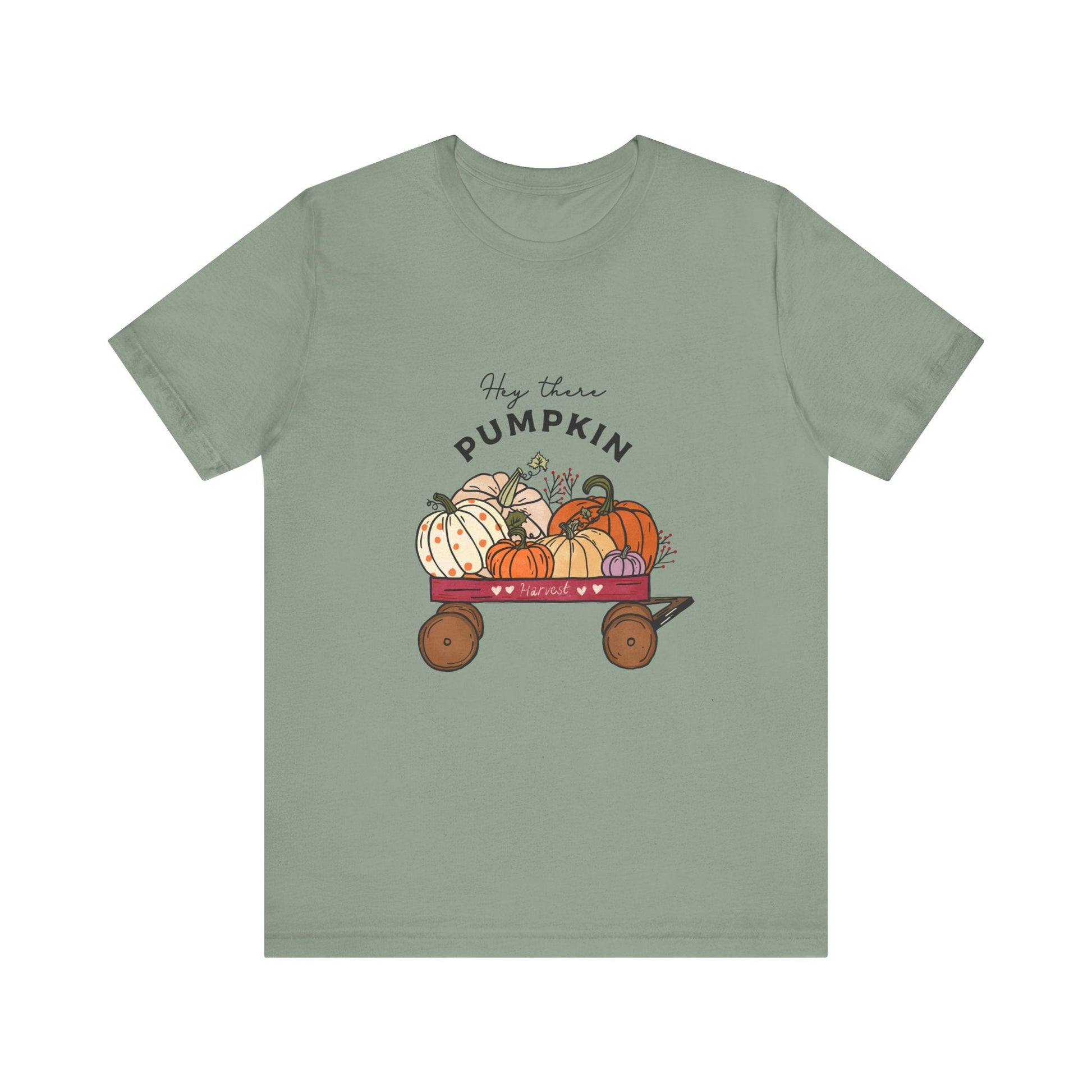 Autumn Halloween Pumpkin T-Shirt,Hey There Pumpkin Unisex - Popbydesign