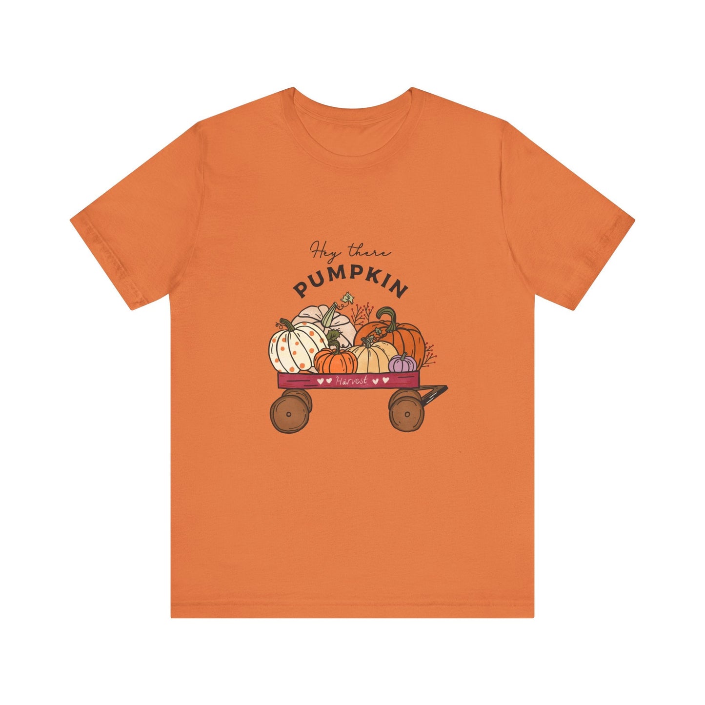 Autumn Halloween Pumpkin T-Shirt,Hey There Pumpkin Unisex - Popbydesign