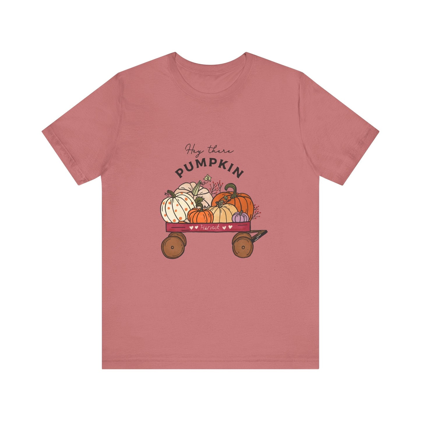 Autumn Halloween Pumpkin T-Shirt,Hey There Pumpkin Unisex - Popbydesign