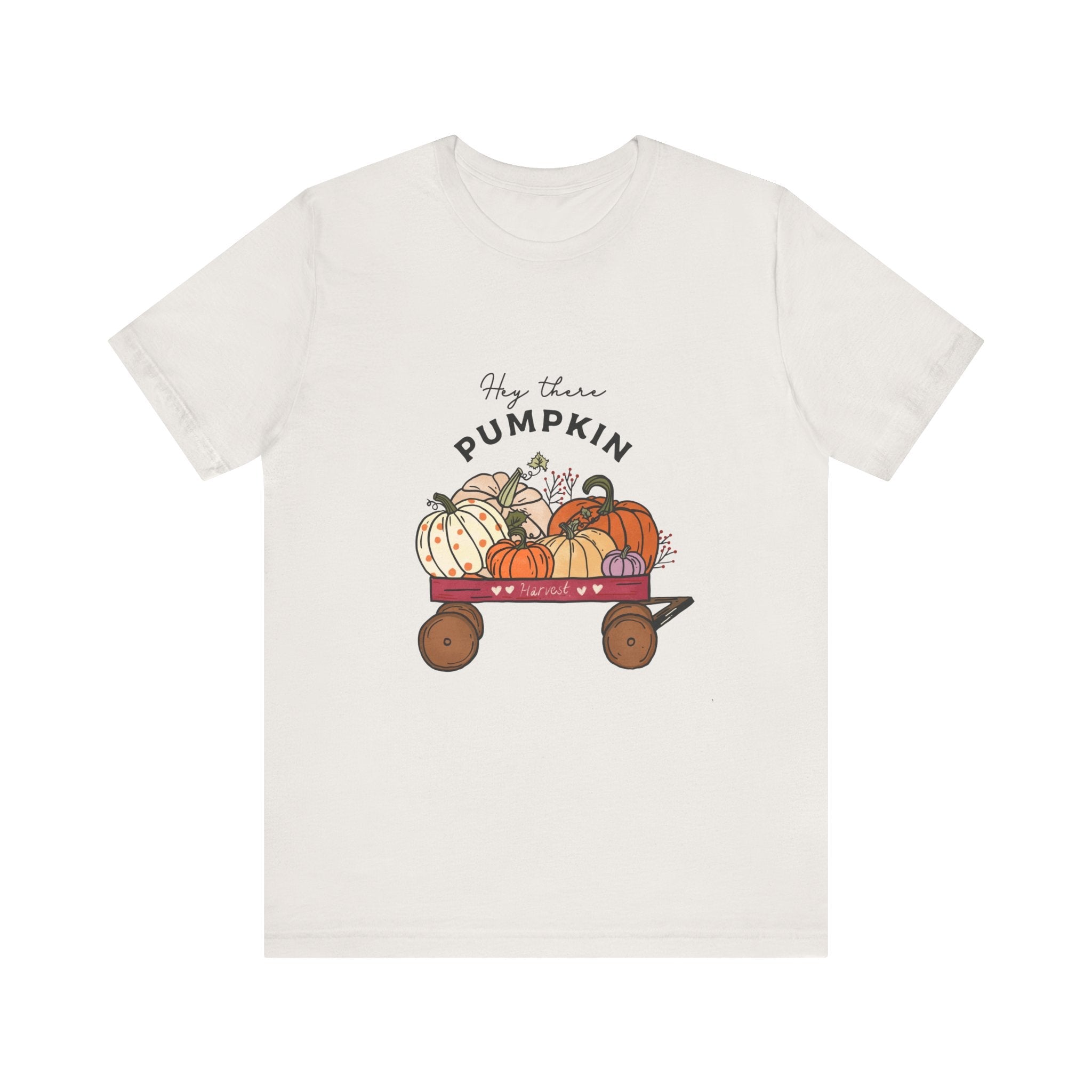 Autumn Halloween Pumpkin T-Shirt,Hey There Pumpkin Unisex by PopCultureByDesign36