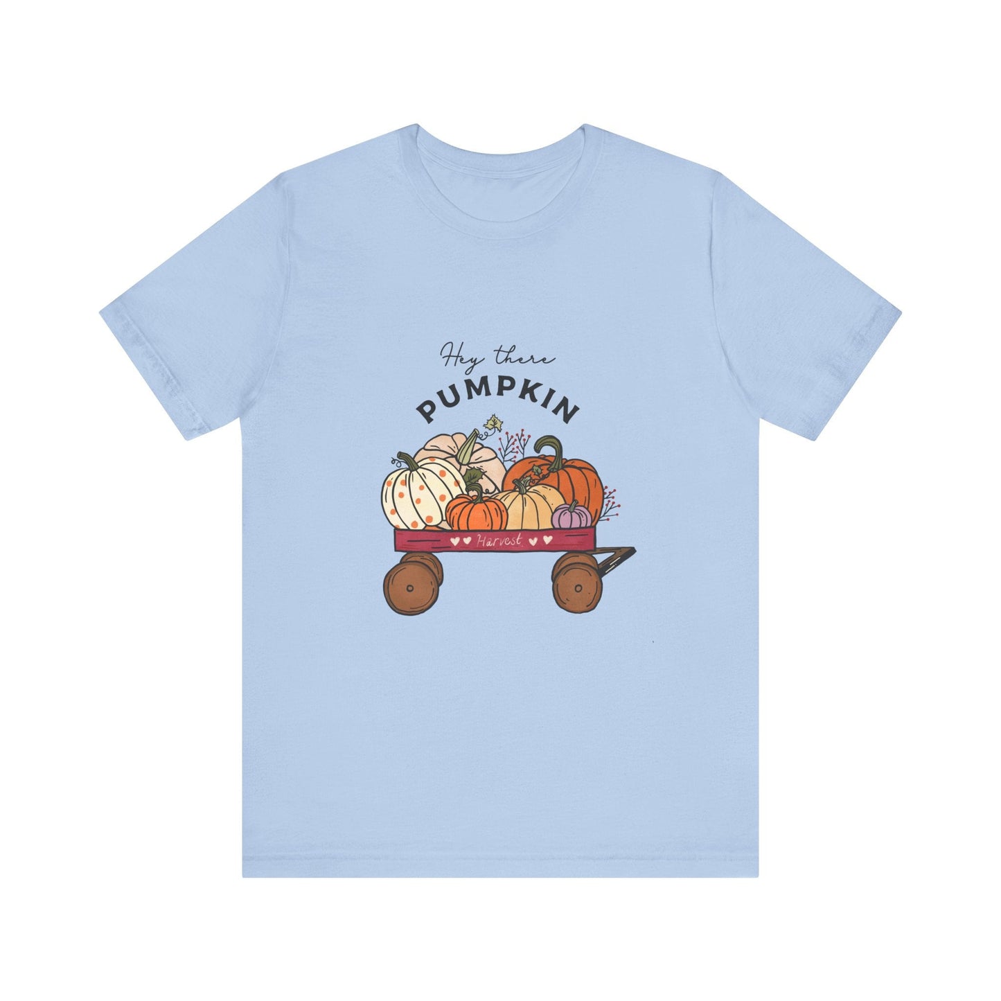 Autumn Halloween Pumpkin T-Shirt,Hey There Pumpkin Unisex - Popbydesign