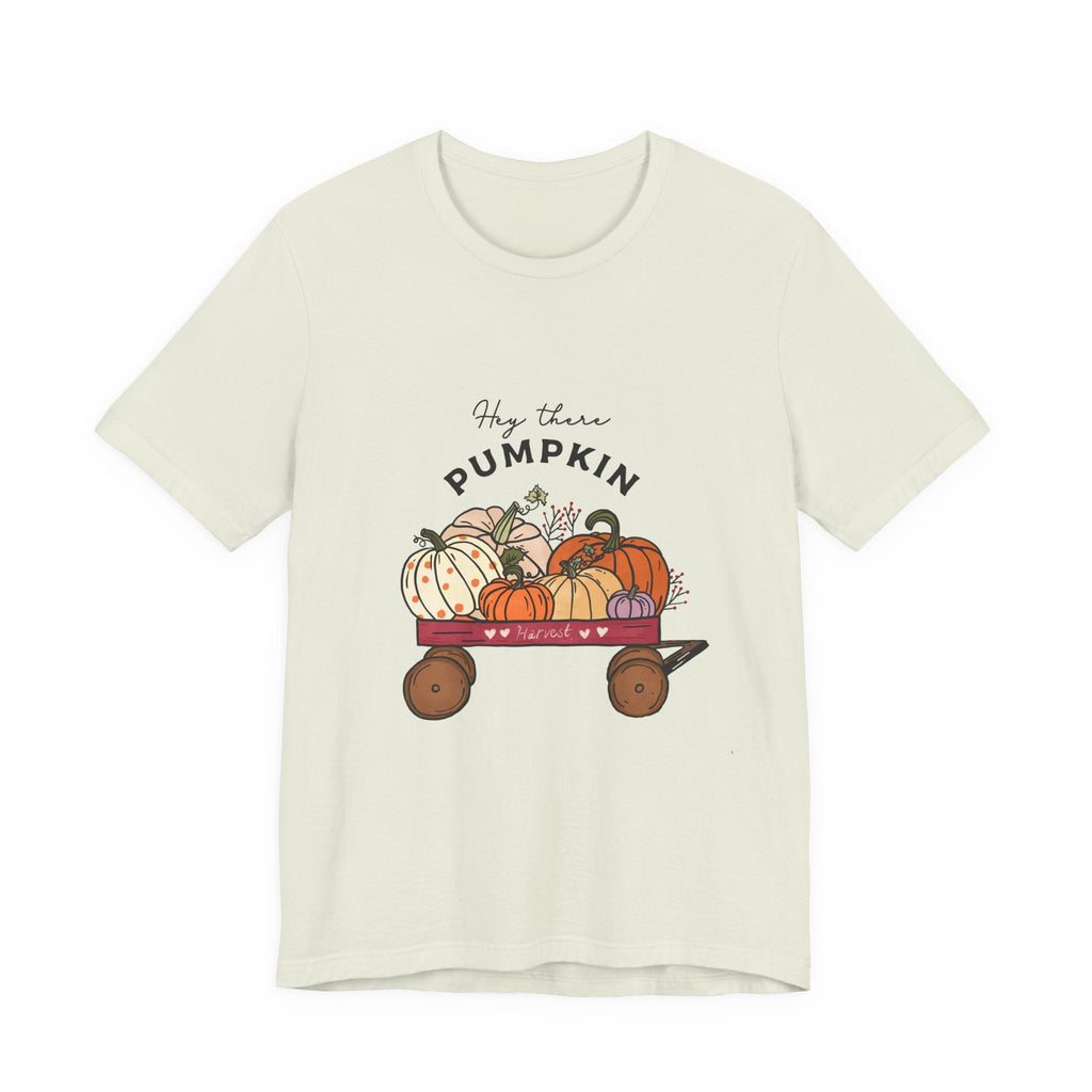 Autumn Halloween Pumpkin T-Shirt,Hey There Pumpkin Unisex by PopCultureByDesign36
