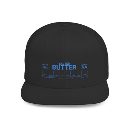 Baker 'Salted Buttah' Flat Bill Snapback Hat - Popbydesign