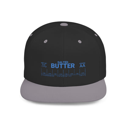 Baker 'Salted Buttah' Flat Bill Snapback Hat - Popbydesign