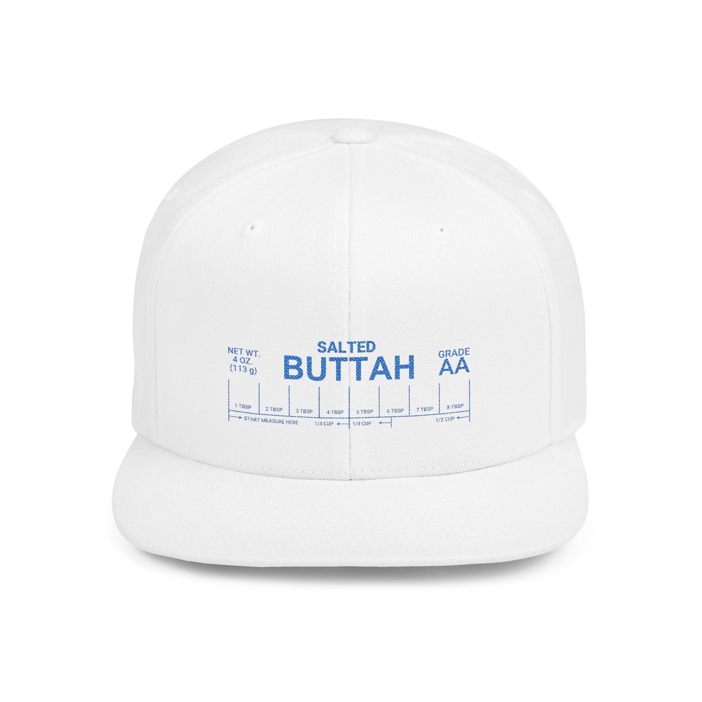 Baker 'Salted Buttah' Flat Bill Snapback Hat - Popbydesign