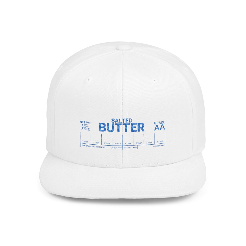 Baker 'Salted Buttah' Flat Bill Snapback Hat by PopCultureByDesign36
