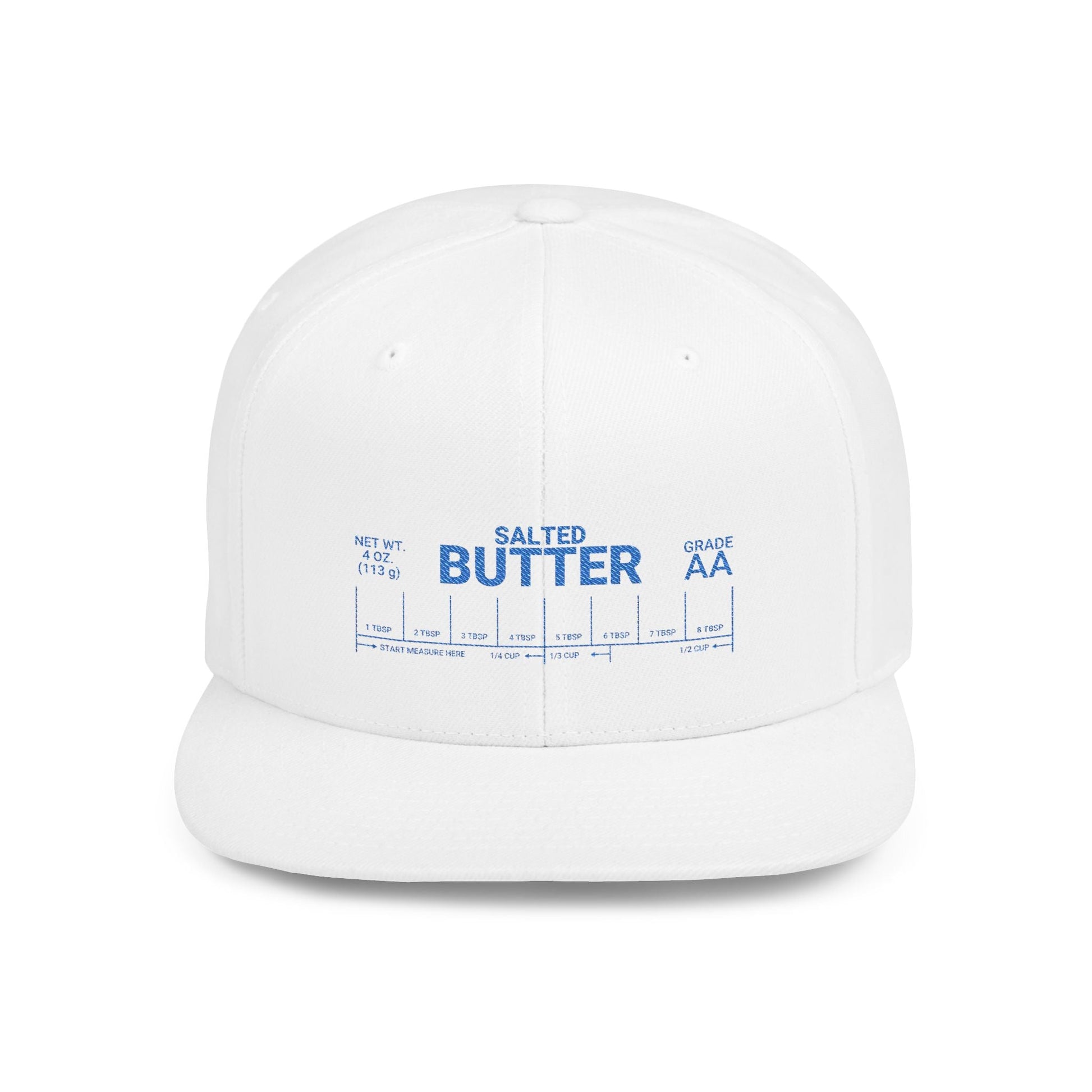 Baker 'Salted Buttah' Flat Bill Snapback Hat - Popbydesign
