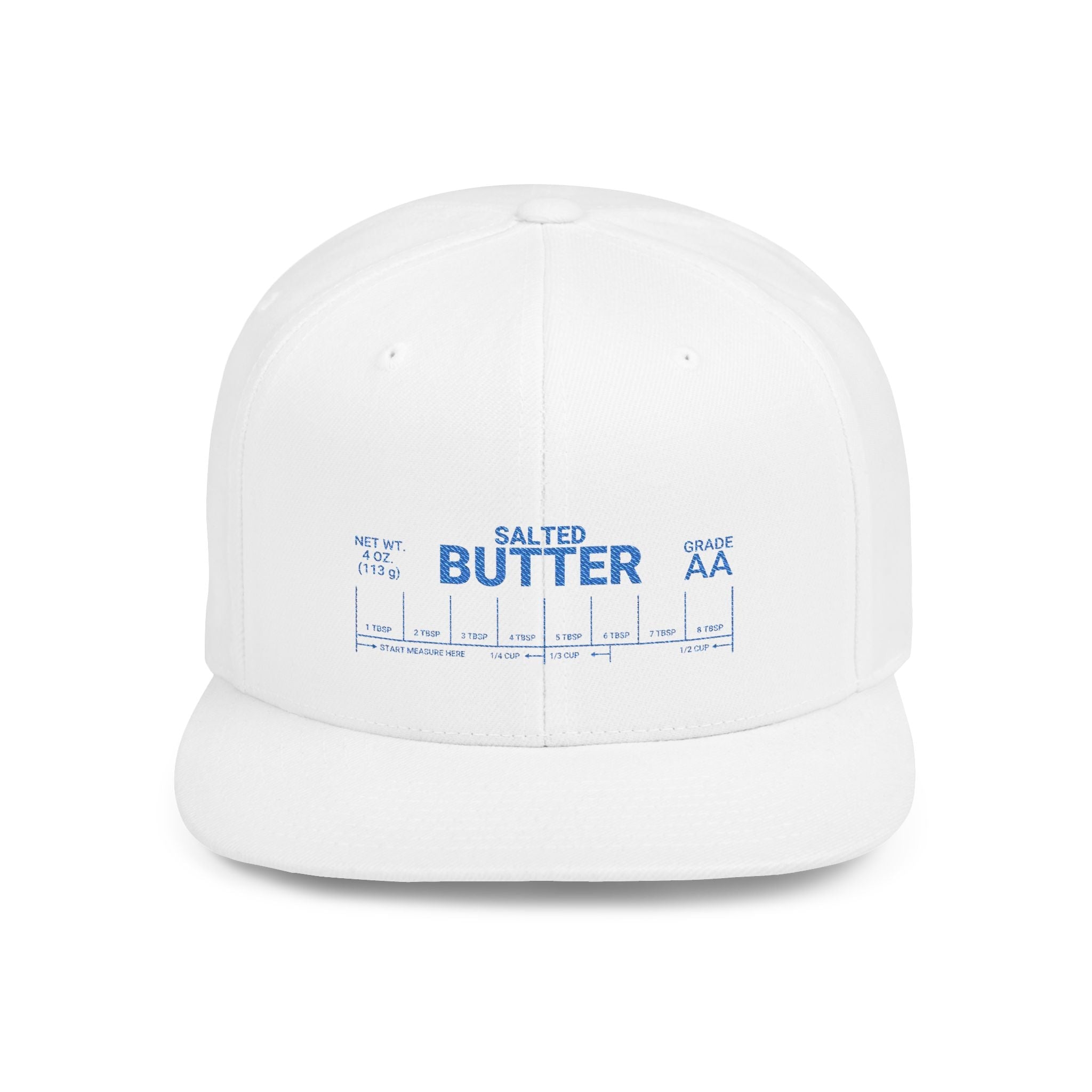 Baker 'Salted Buttah' Flat Bill Snapback Hat by PopCultureByDesign36