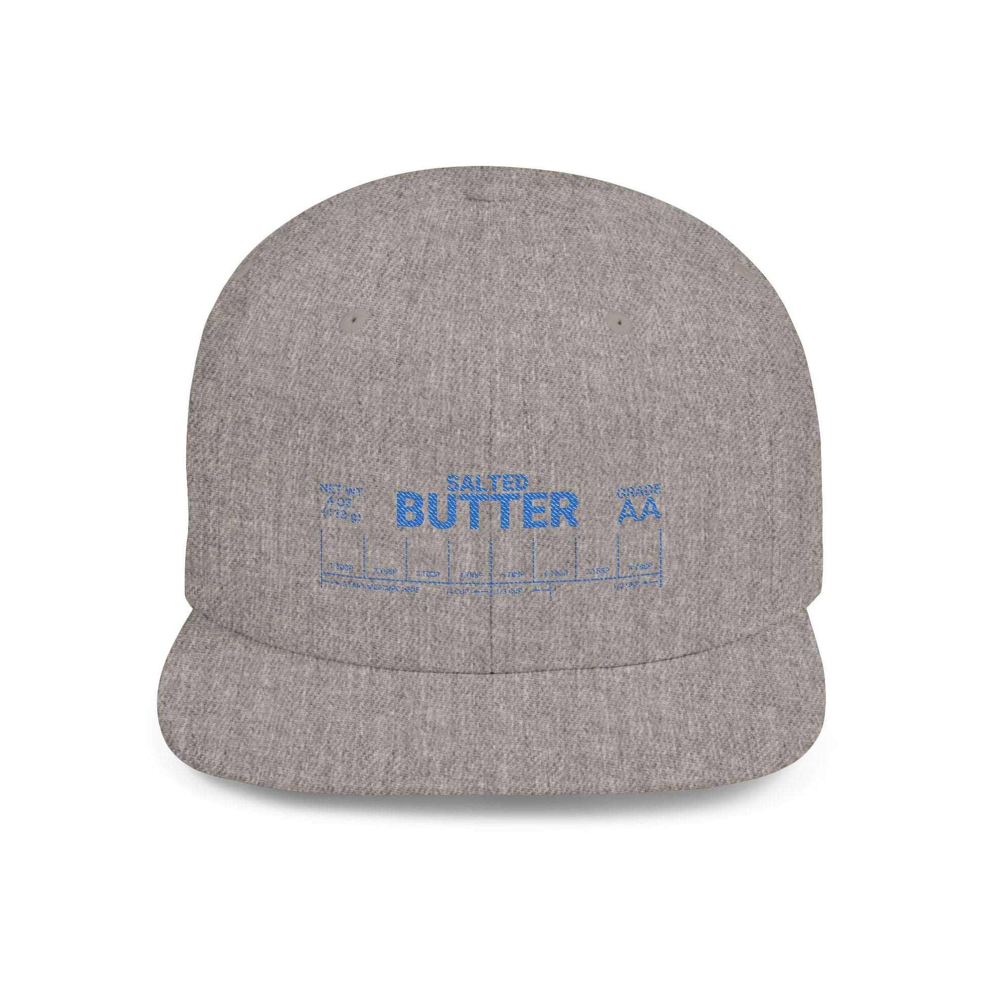Baker 'Salted Buttah' Flat Bill Snapback Hat - Popbydesign