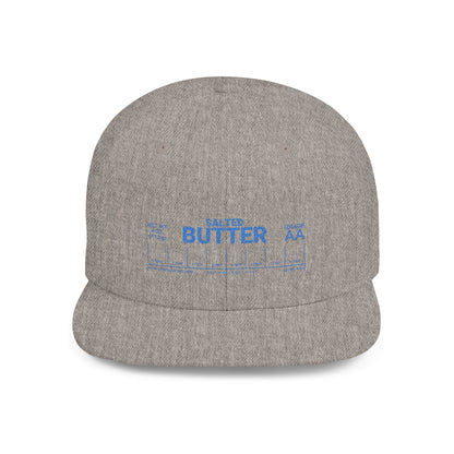 Baker 'Salted Buttah' Flat Bill Snapback Hat - Popbydesign
