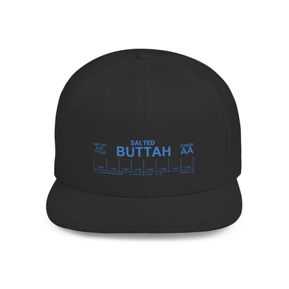 Baker 'Salted Buttah' Flat Bill Snapback Hat - Popbydesign