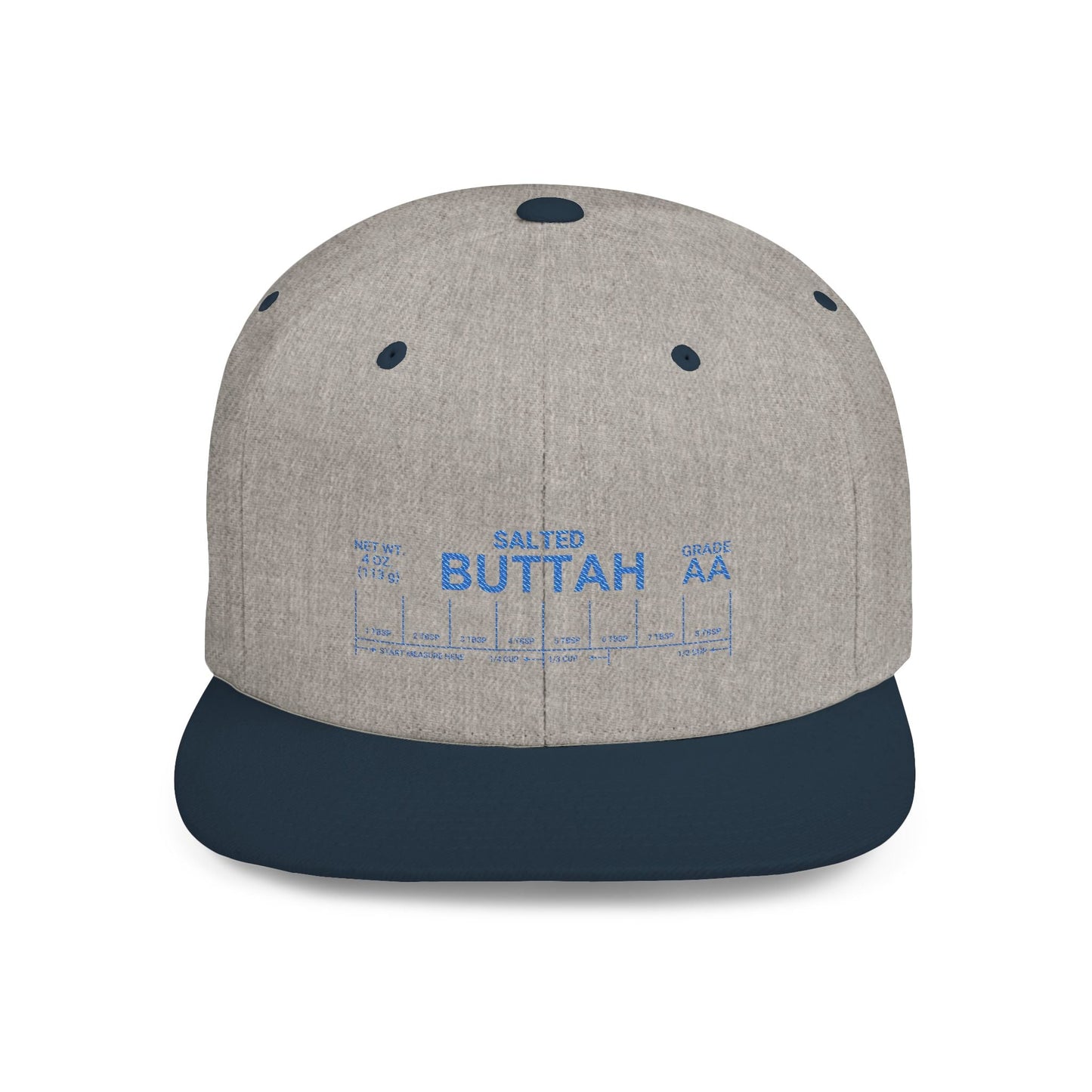 Baker 'Salted Buttah' Flat Bill Snapback Hat - Popbydesign