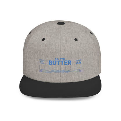 Baker 'Salted Buttah' Flat Bill Snapback Hat - Popbydesign