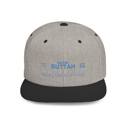 Baker 'Salted Buttah' Flat Bill Snapback Hat - Popbydesign