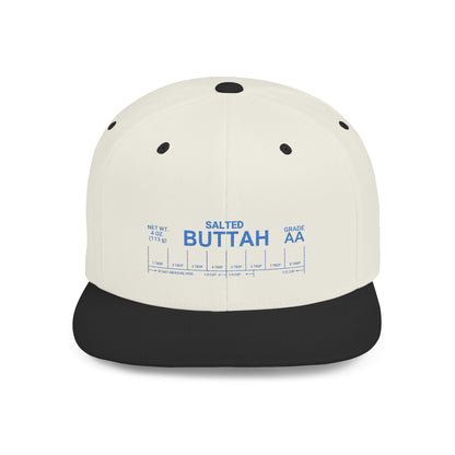 Baker 'Salted Buttah' Flat Bill Snapback Hat - Popbydesign