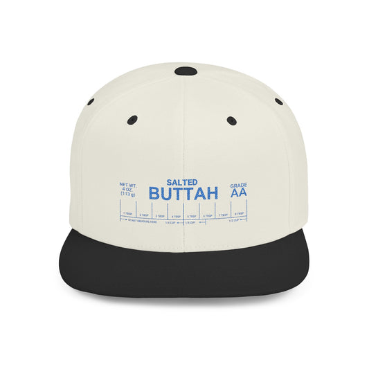 Baker 'Salted Buttah' Flat Bill Snapback Hat - Popbydesign