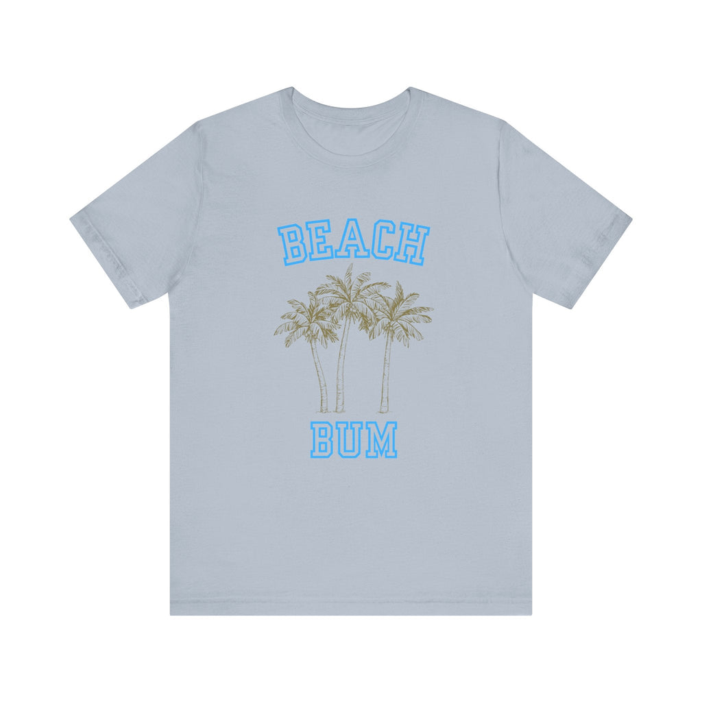 Beach Bum Palm Tree Shirt, Tropical Island Vacation Clothing by PopCultureByDesign36