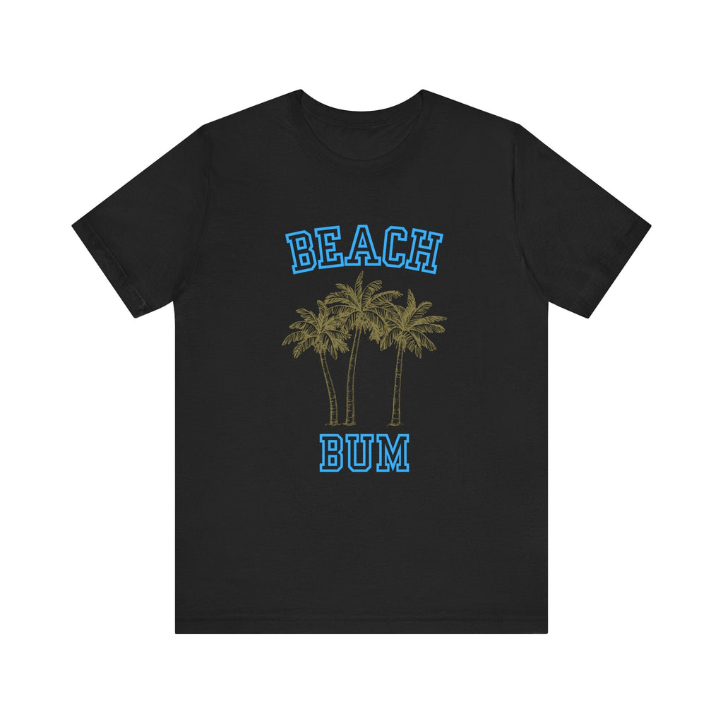 Beach Bum Palm Tree Shirt, Tropical Island Vacation Clothing by PopCultureByDesign36