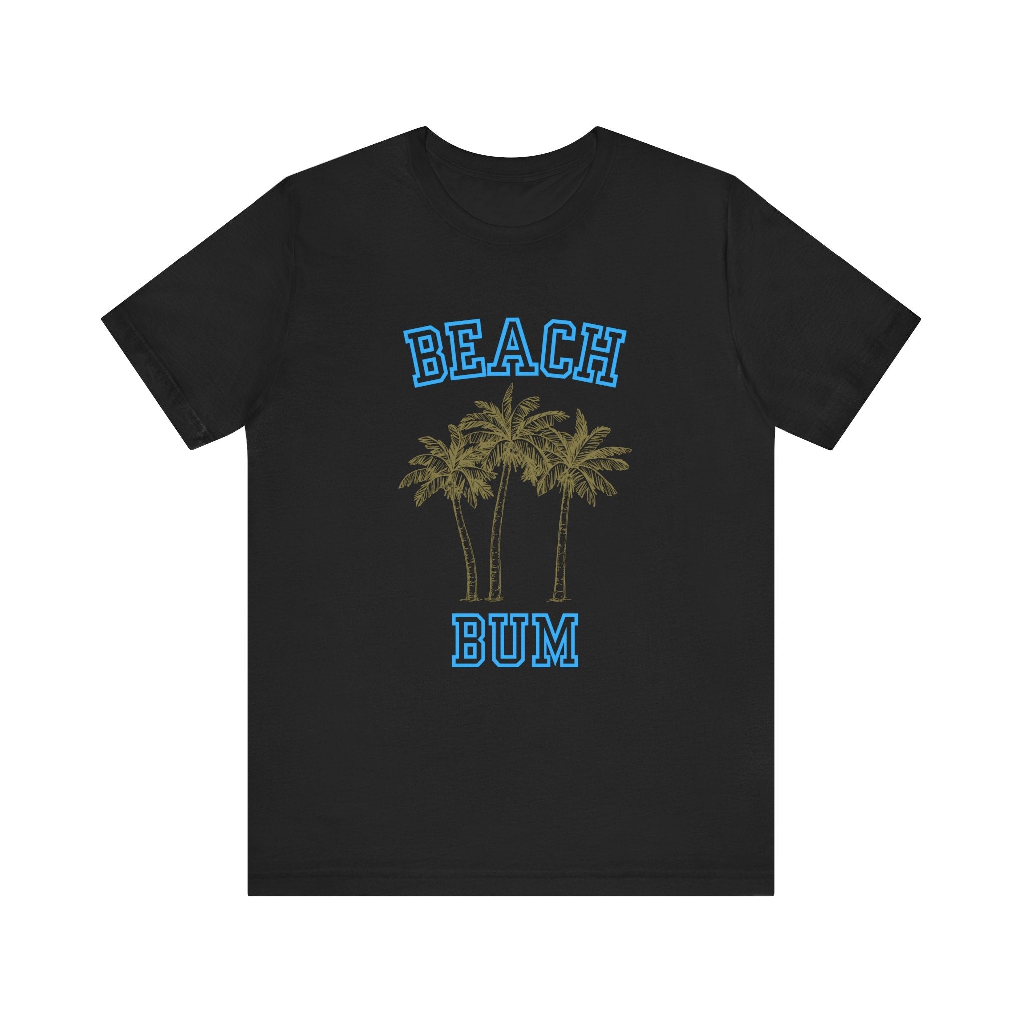 Beach Bum Palm Tree Shirt, Tropical Island Vacation Clothing by PopCultureByDesign36