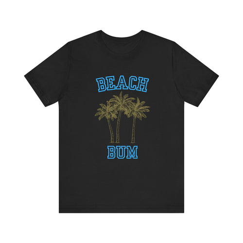 Beach Bum Palm Tree Shirt, Tropical Island Vacation Clothing by PopCultureByDesign36