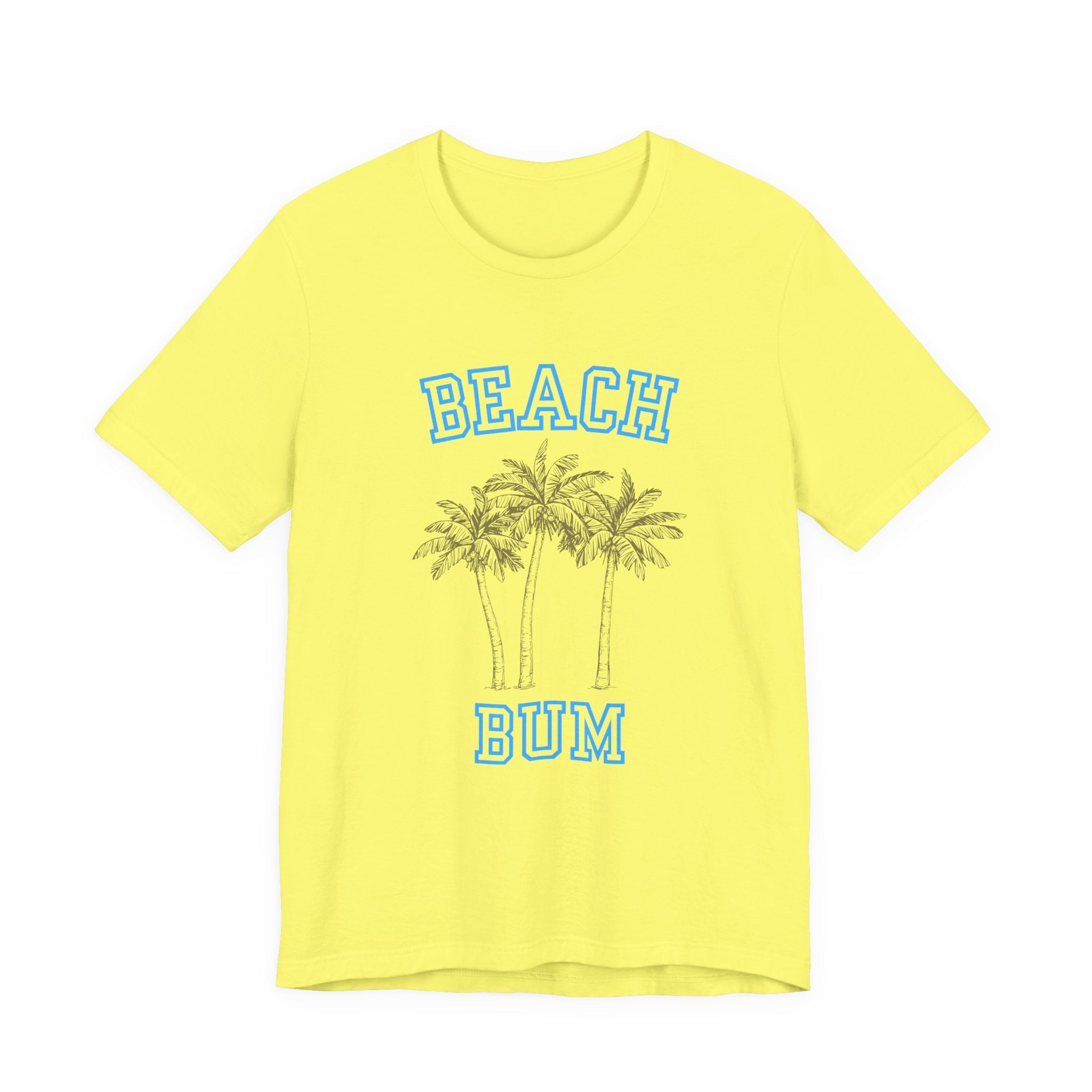 Beach Bum Palm Tree Shirt, Tropical Island Vacation Clothing by PopCultureByDesign36