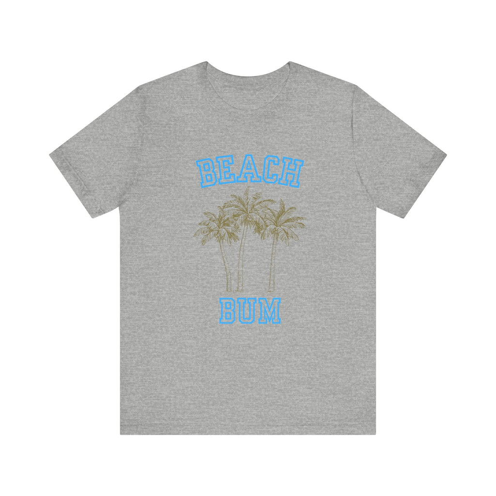 Beach Bum Palm Tree Shirt, Tropical Island Vacation Clothing by PopCultureByDesign36