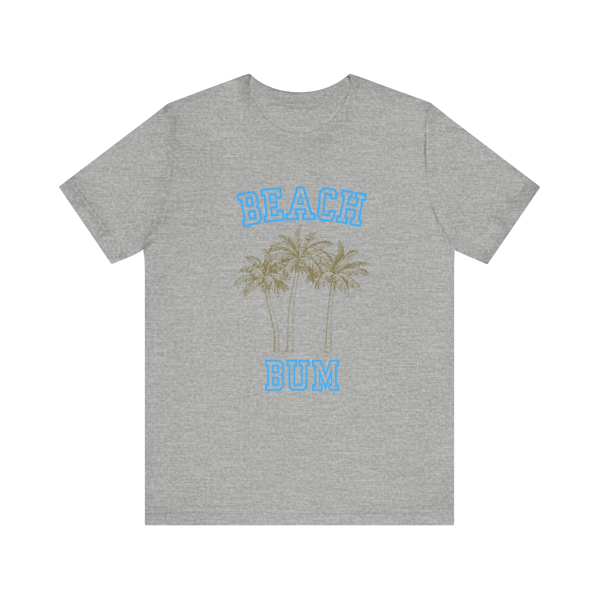 Beach Bum Palm Tree Shirt, Tropical Island Vacation Clothing by PopCultureByDesign36