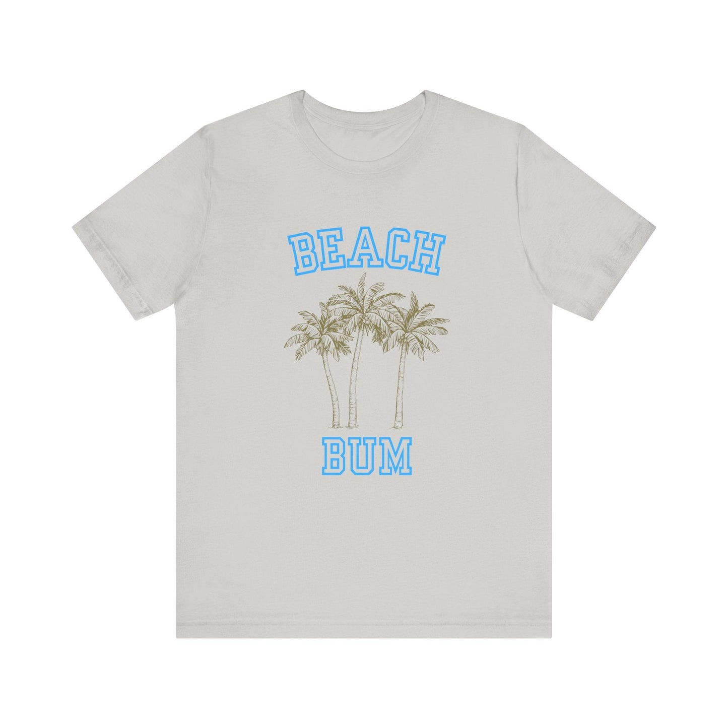 Beach Bum Palm Tree Shirt, Tropical Island Vacation Clothing - Popbydesign