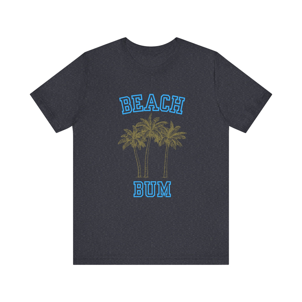 Beach Bum Palm Tree Shirt, Tropical Island Vacation Clothing by PopCultureByDesign36