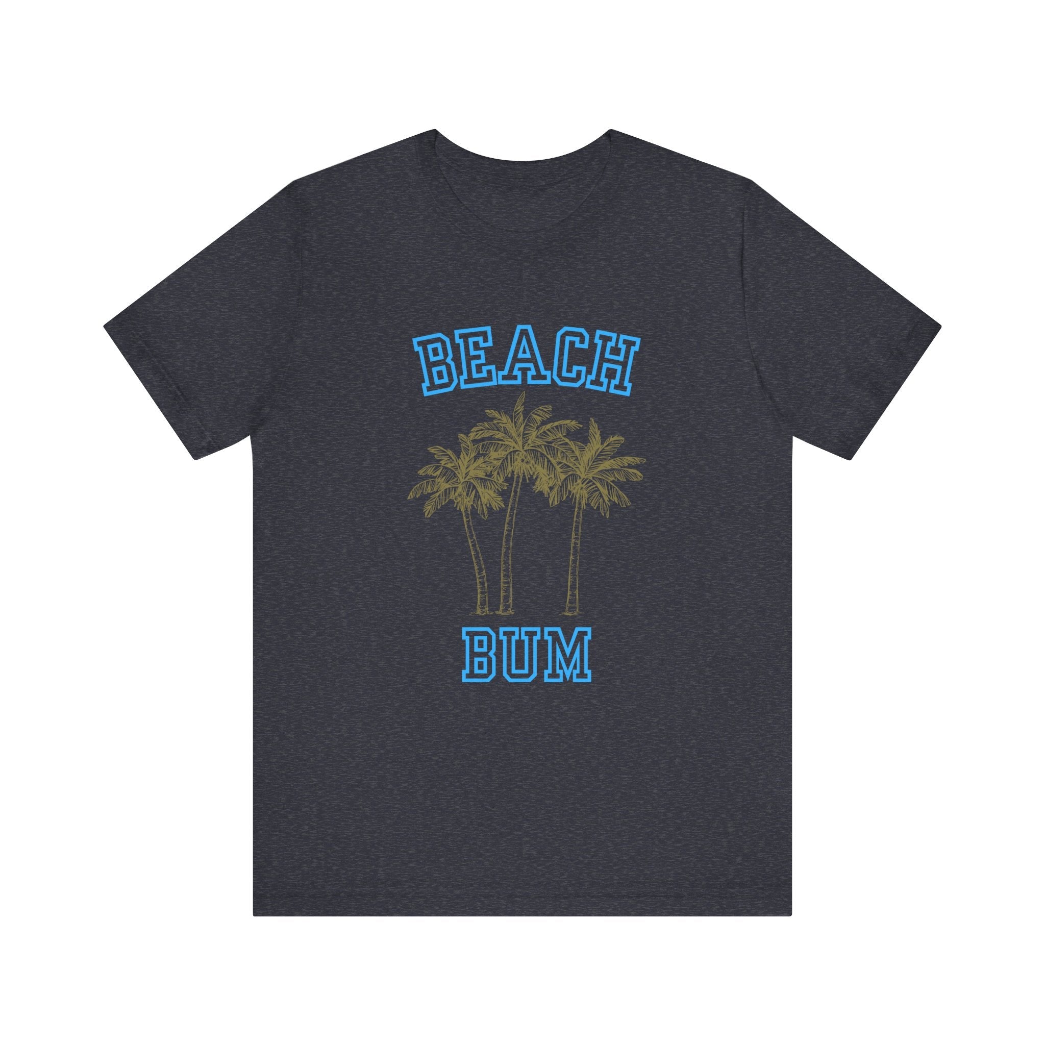 Beach Bum Palm Tree Shirt, Tropical Island Vacation Clothing by PopCultureByDesign36