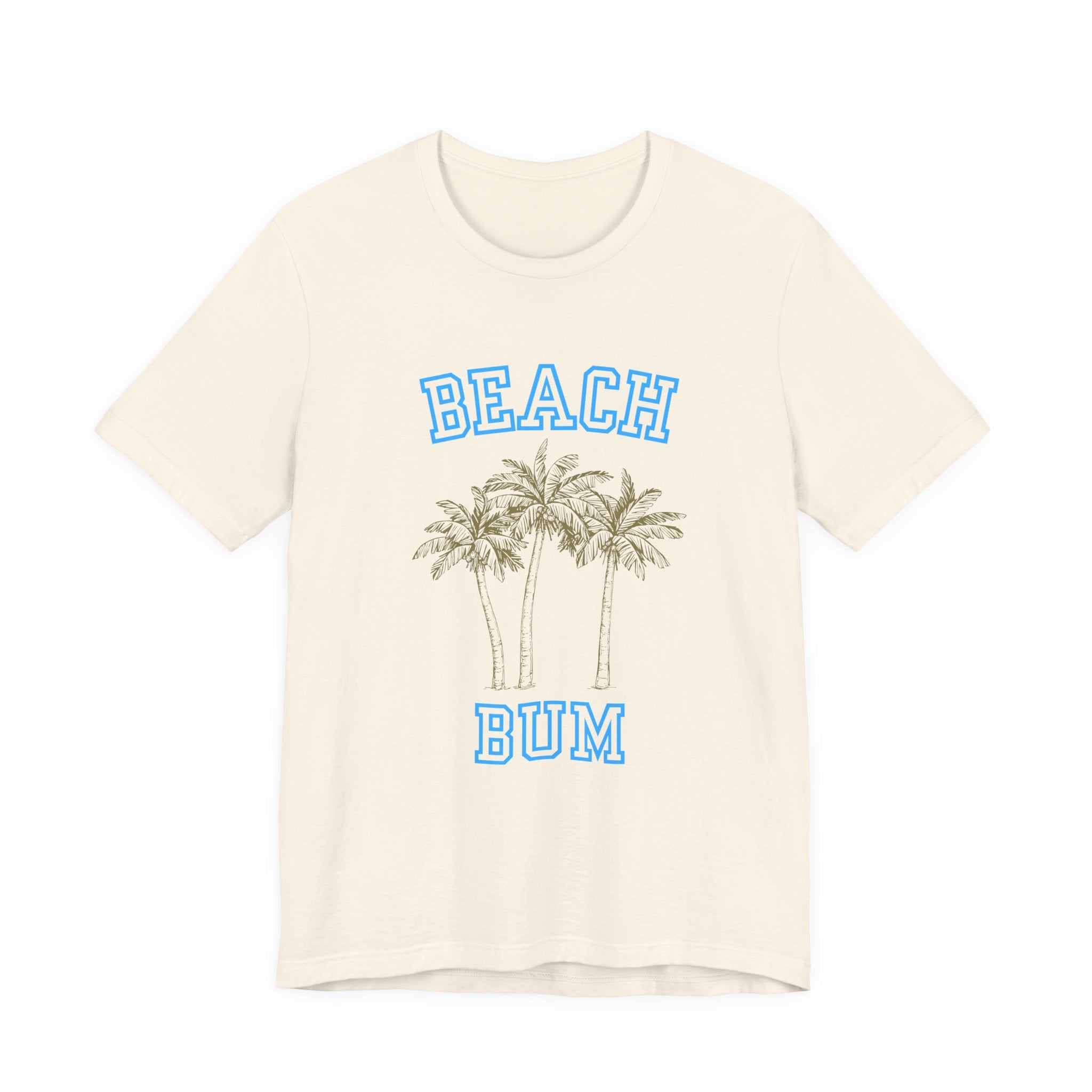 Beach Bum Palm Tree Shirt, Tropical Island Vacation Clothing by PopCultureByDesign36