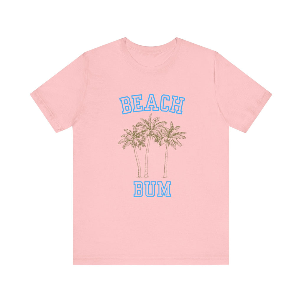 Beach Bum Palm Tree Shirt, Tropical Island Vacation Clothing by PopCultureByDesign36
