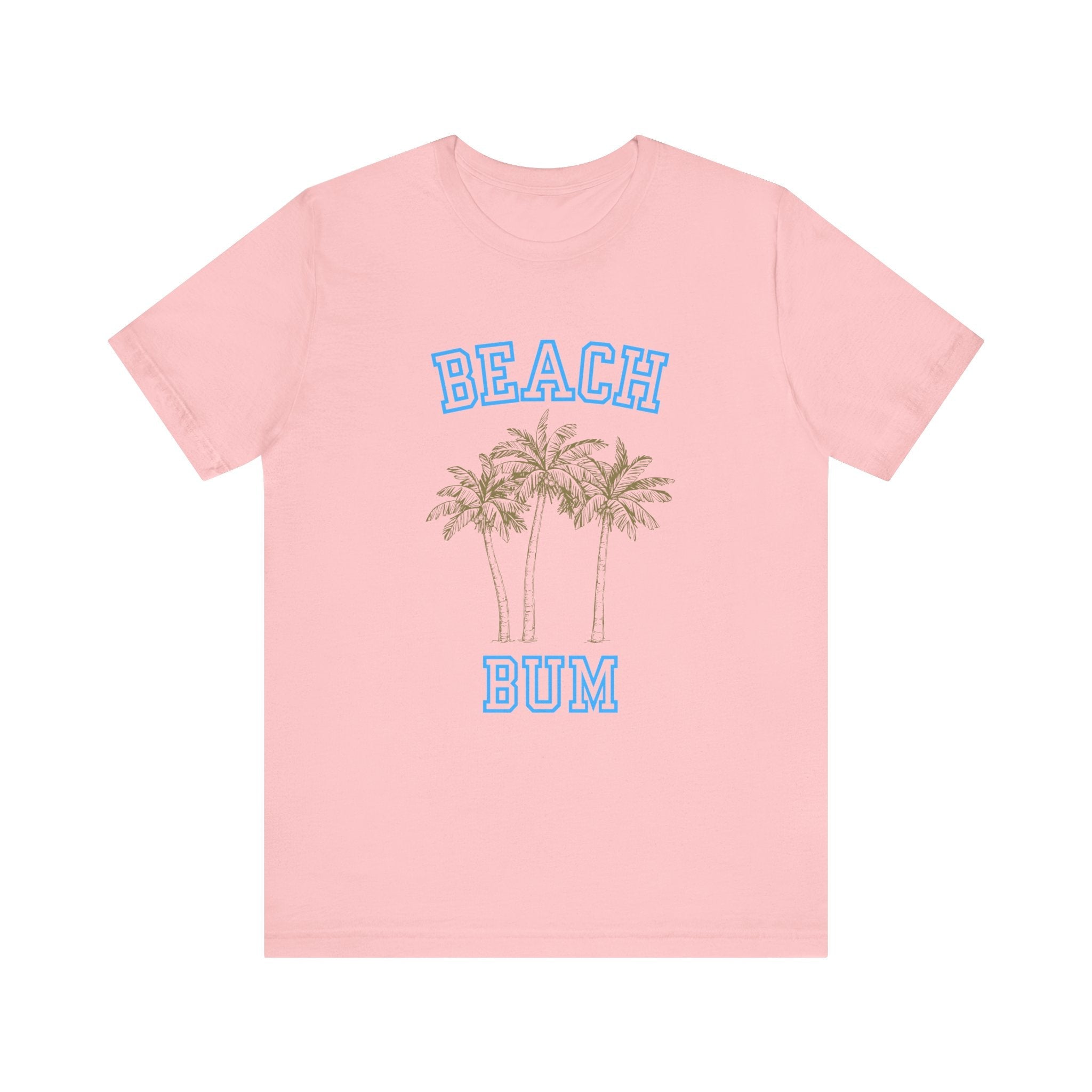 Beach Bum Palm Tree Shirt, Tropical Island Vacation Clothing by PopCultureByDesign36