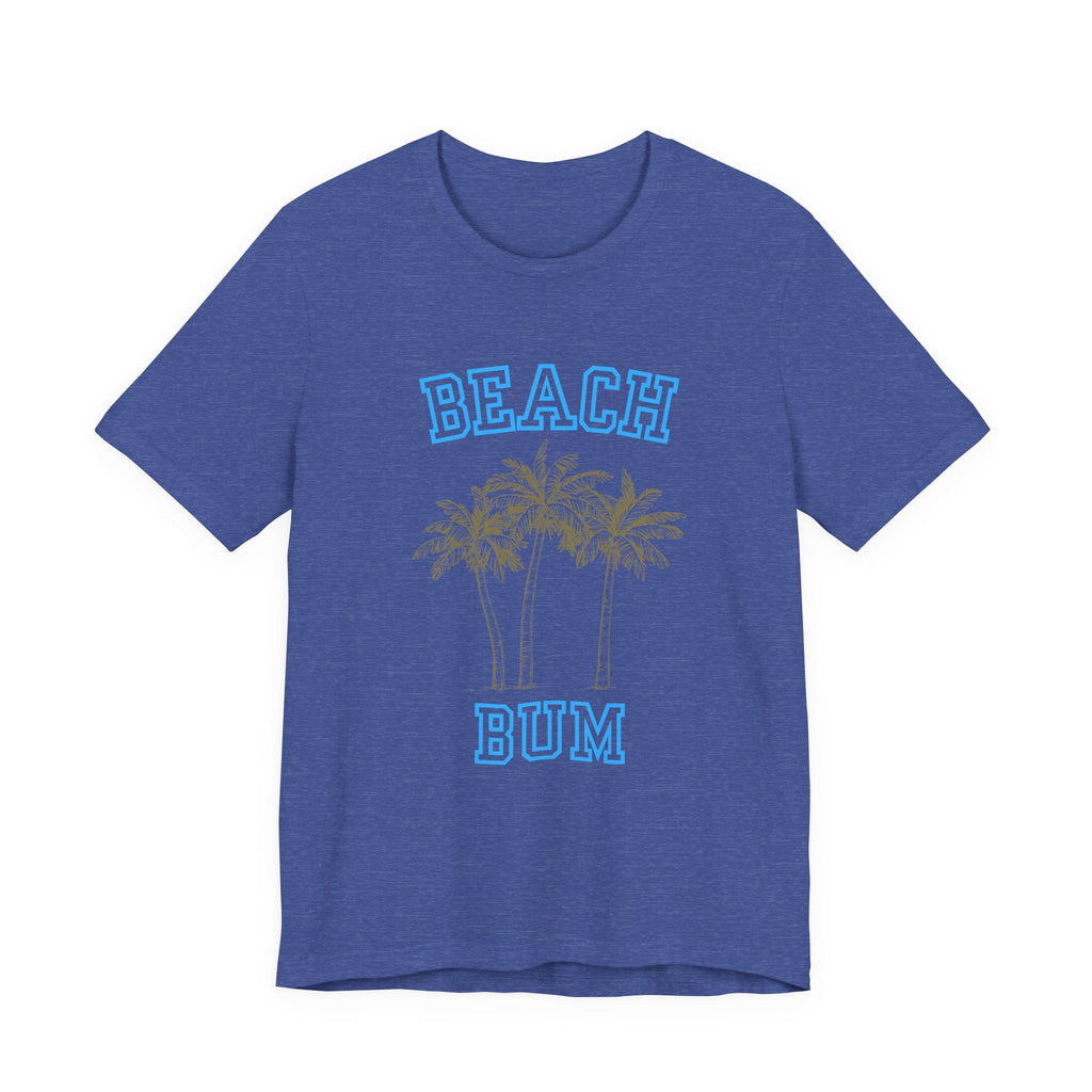 Beach Bum Palm Tree Shirt, Tropical Island Vacation Clothing by PopCultureByDesign36