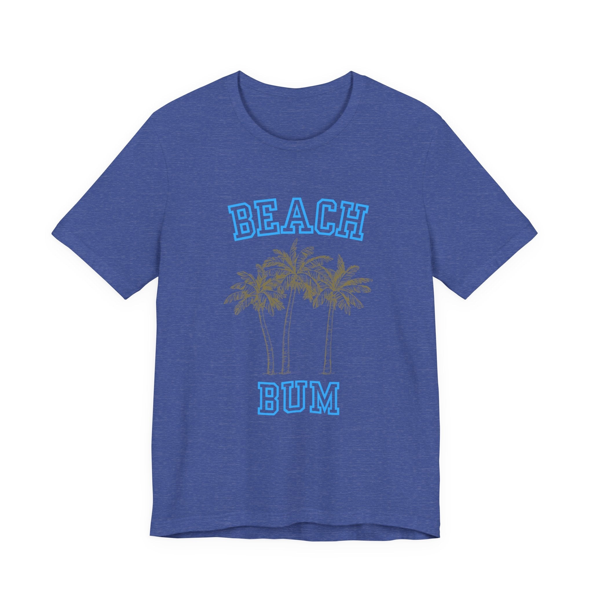 Beach Bum Palm Tree Shirt, Tropical Island Vacation Clothing by PopCultureByDesign36