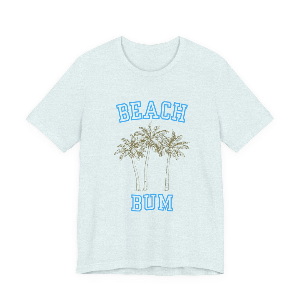 Beach Bum Palm Tree Shirt, Tropical Island Vacation Clothing by PopCultureByDesign36