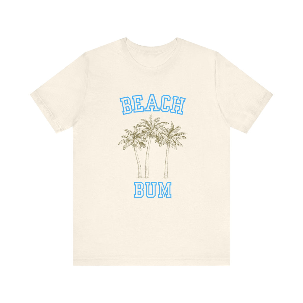 Beach Bum Palm Tree Shirt, Tropical Island Vacation Clothing by PopCultureByDesign36