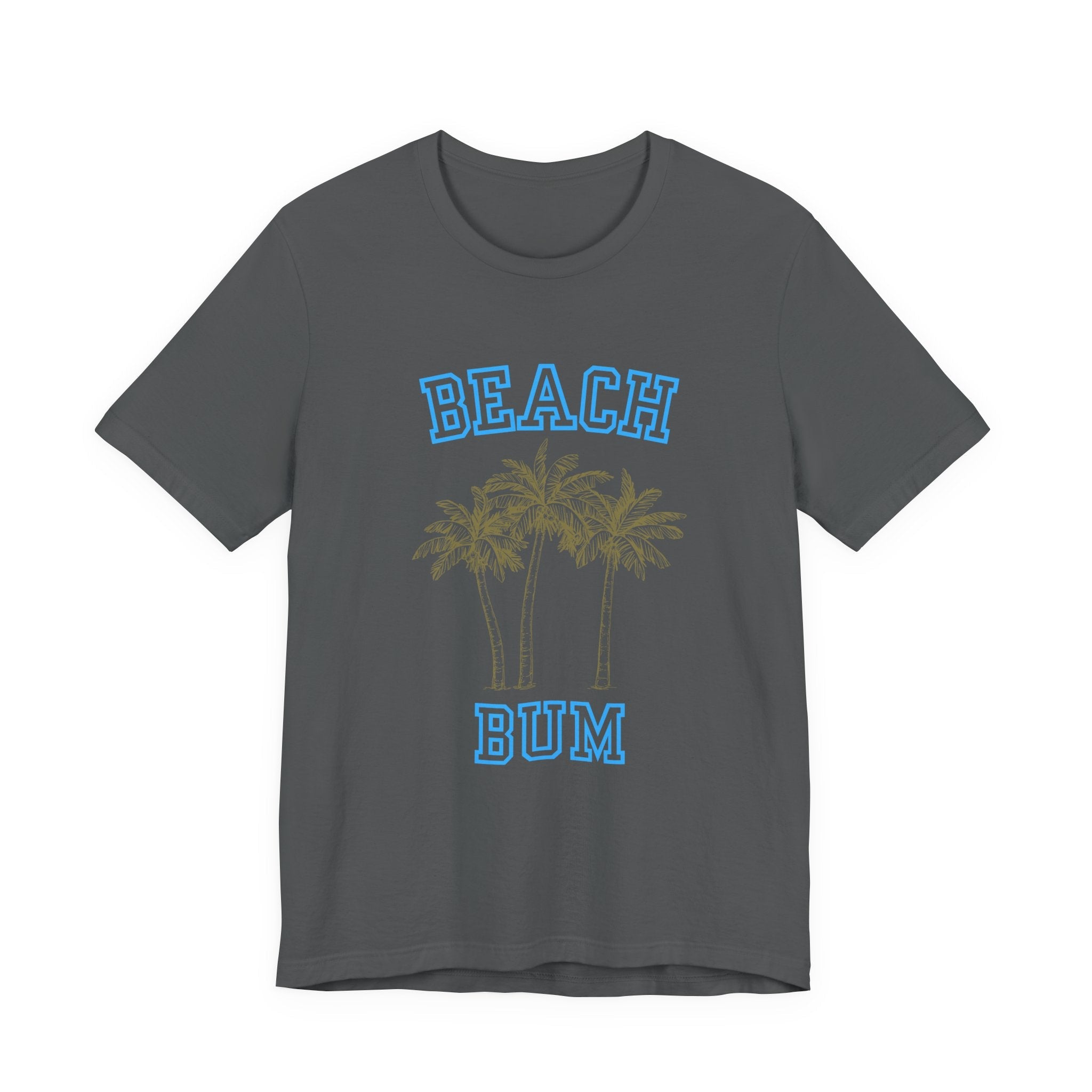 Beach Bum Palm Tree Shirt, Tropical Island Vacation Clothing by PopCultureByDesign36