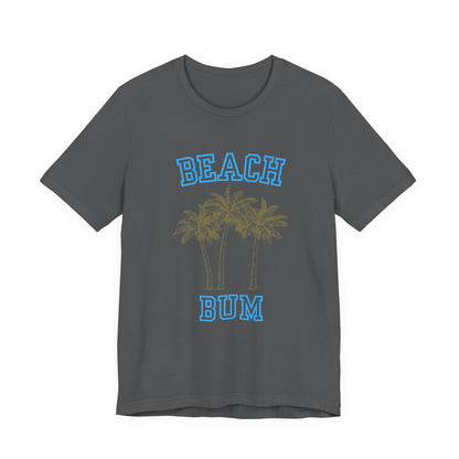 Beach Bum Palm Tree Shirt, Tropical Island Vacation Clothing - Popbydesign
