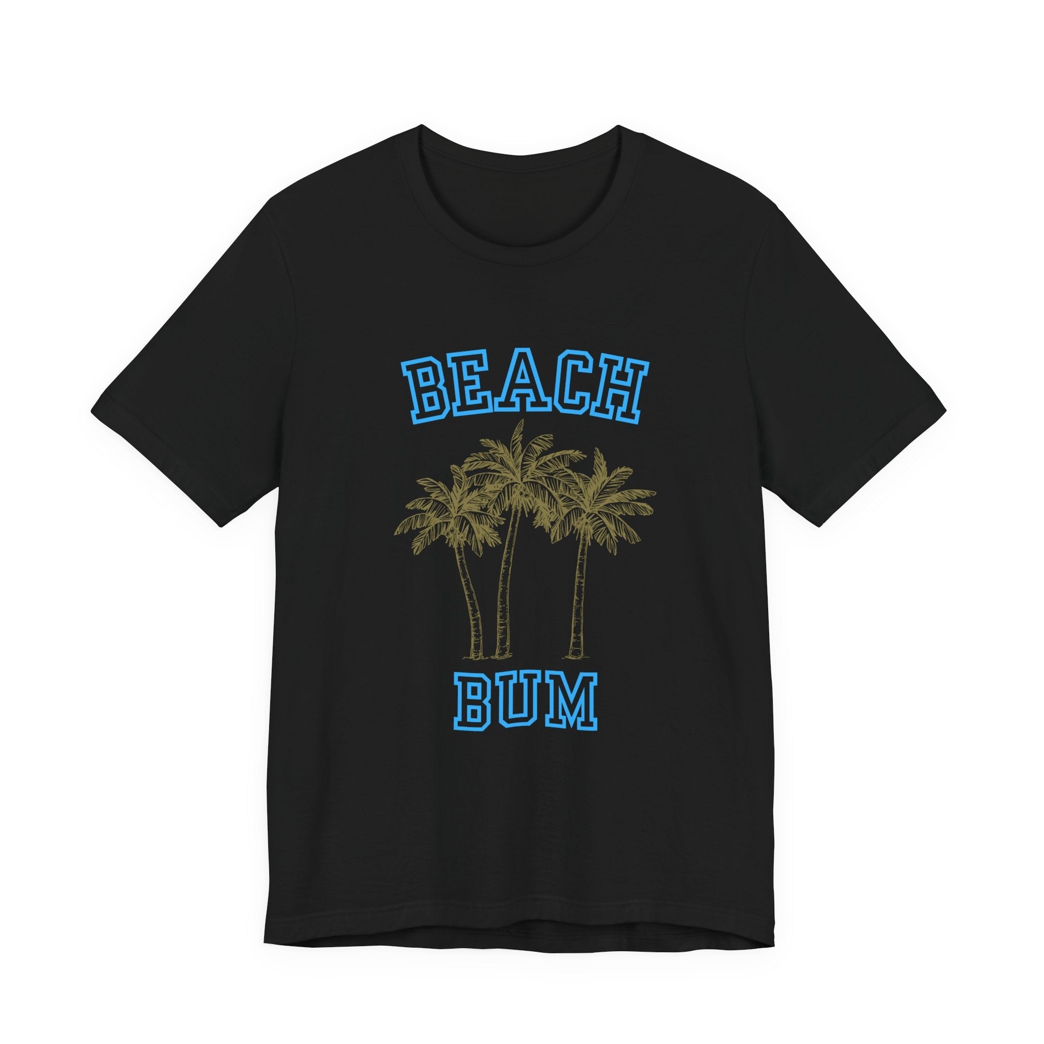 Beach Bum Palm Tree Shirt, Tropical Island Vacation Clothing by PopCultureByDesign36