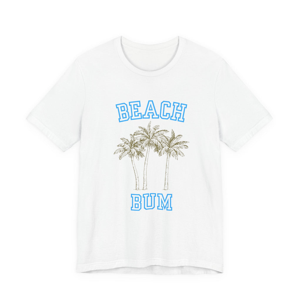 Beach Bum Palm Tree Shirt, Tropical Island Vacation Clothing by PopCultureByDesign36