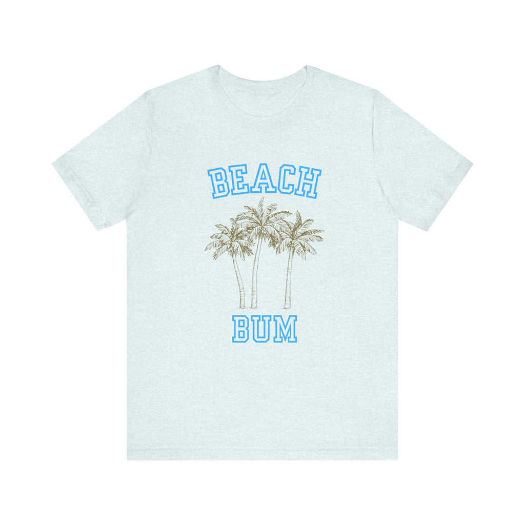 Beach Bum Palm Tree Shirt, Tropical Island Vacation Clothing by PopCultureByDesign36