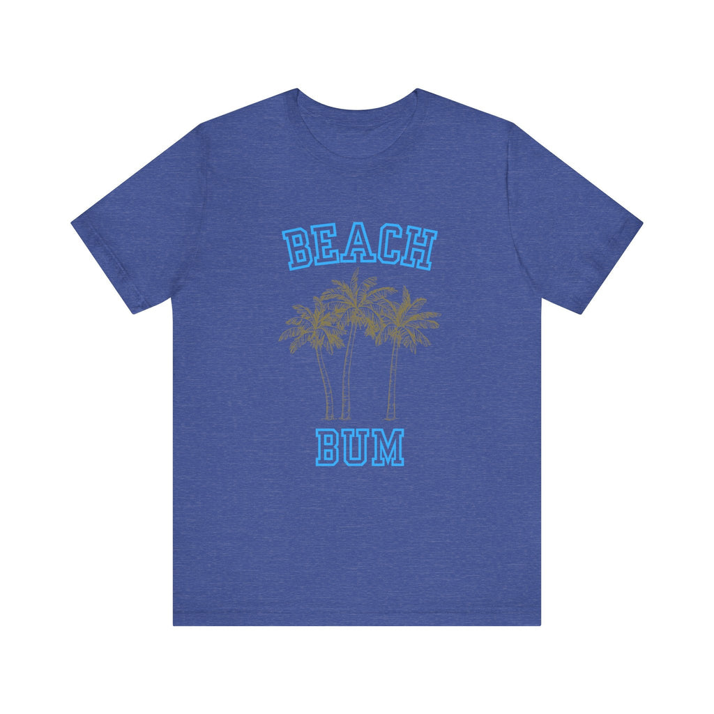 Beach Bum Palm Tree Shirt, Tropical Island Vacation Clothing by PopCultureByDesign36