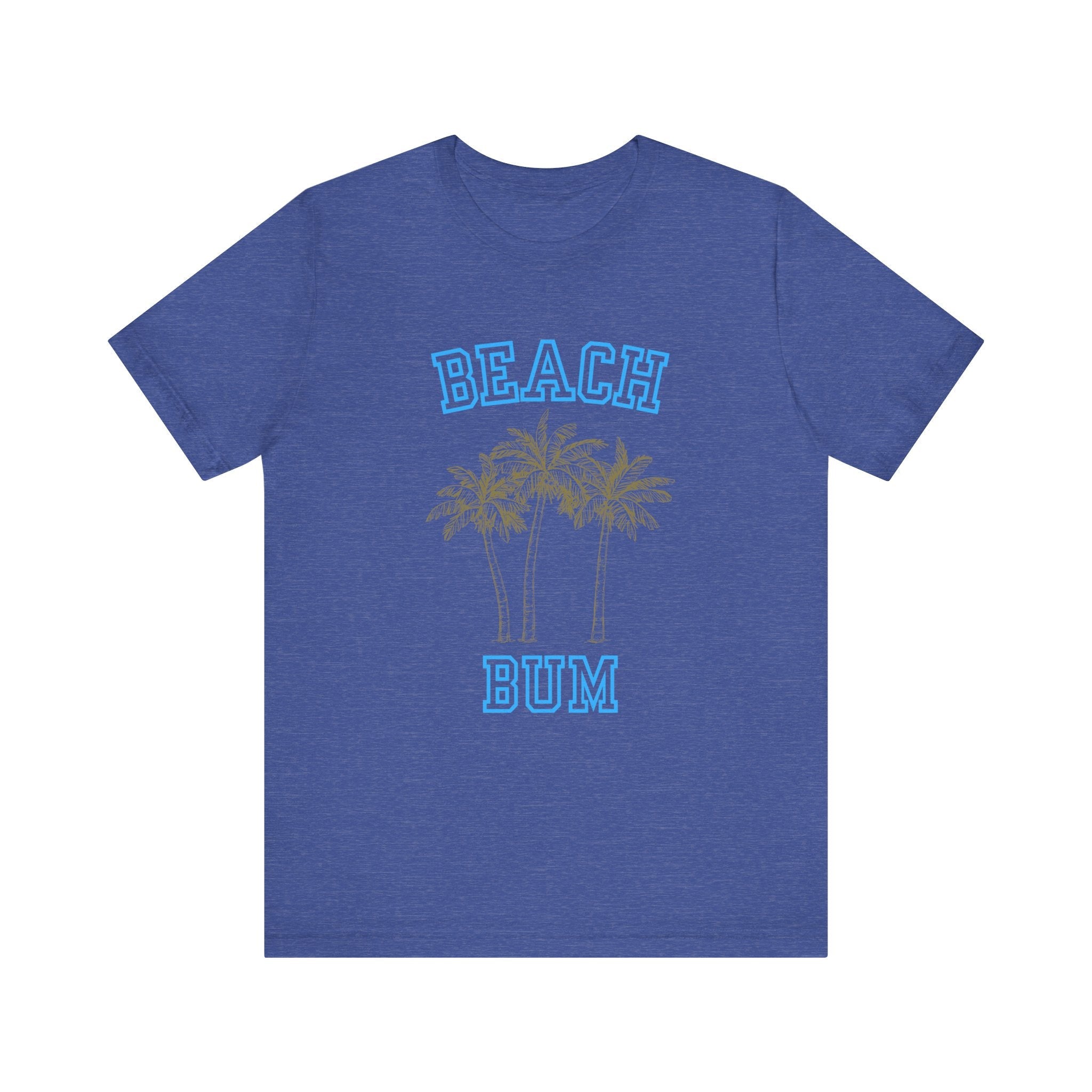 Beach Bum Palm Tree Shirt, Tropical Island Vacation Clothing by PopCultureByDesign36