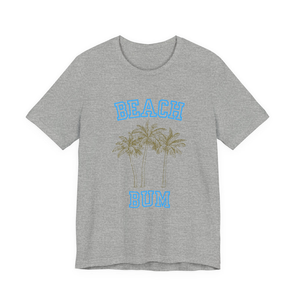 Beach Bum Palm Tree Shirt, Tropical Island Vacation Clothing by PopCultureByDesign36