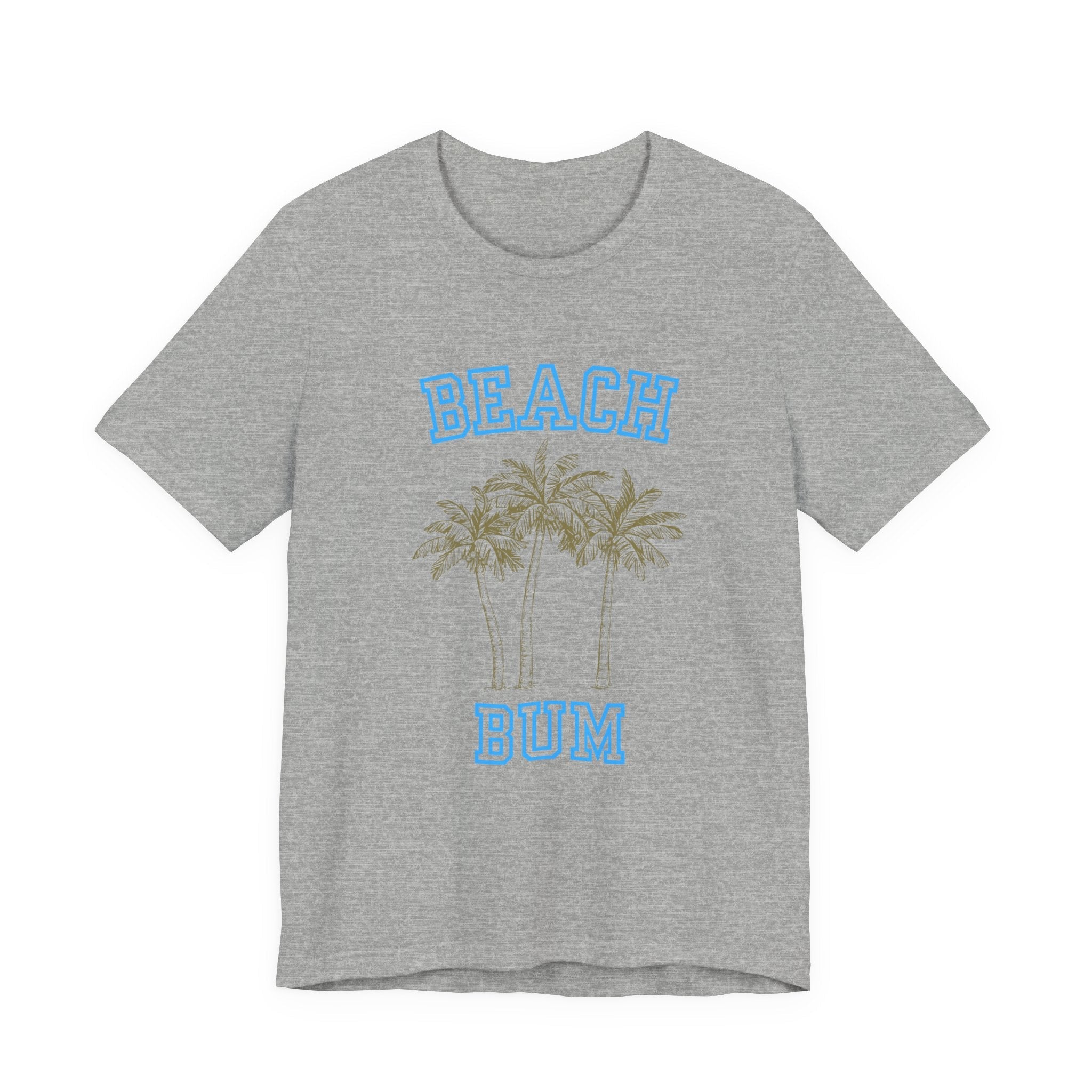 Beach Bum Palm Tree Shirt, Tropical Island Vacation Clothing by PopCultureByDesign36