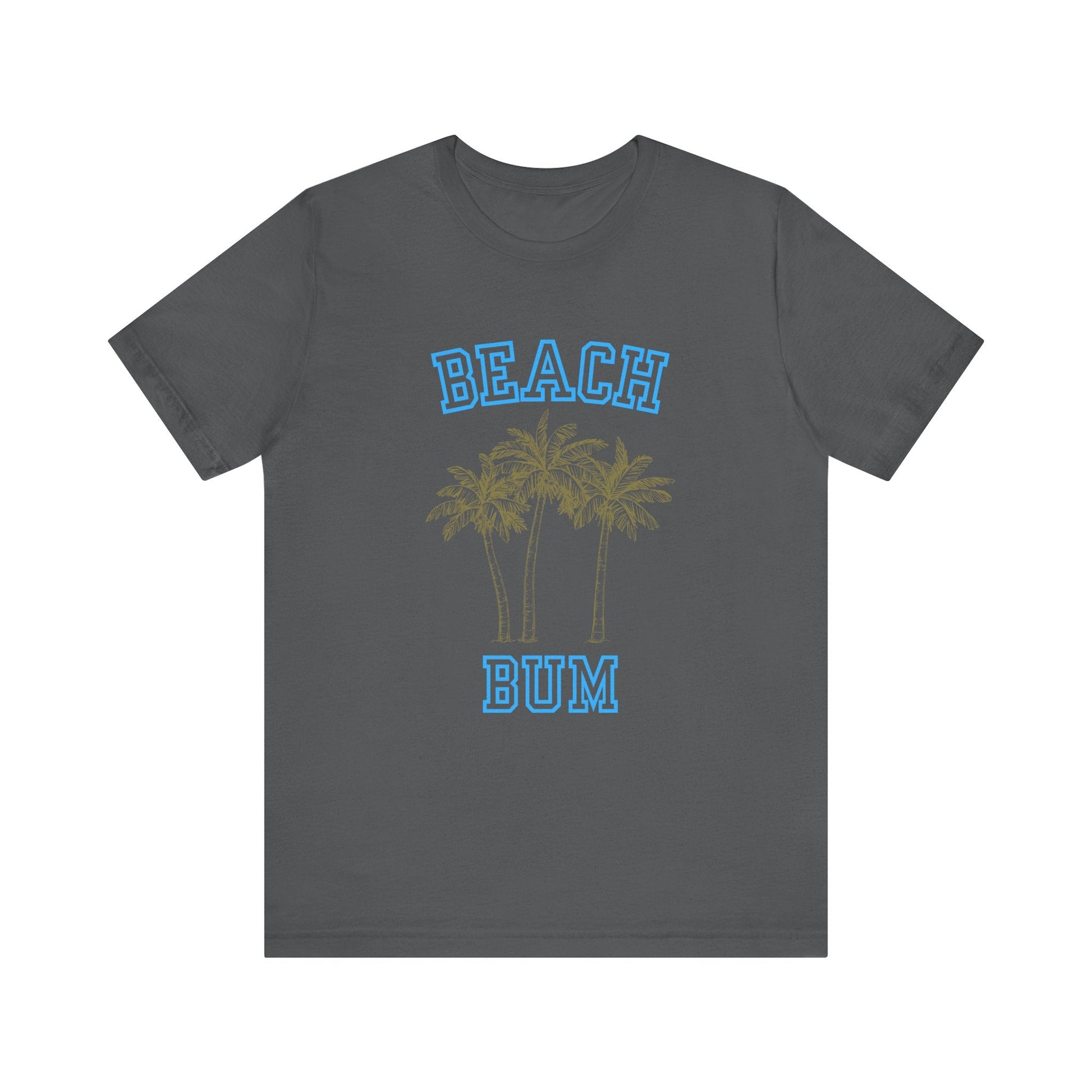 Beach Bum Palm Tree Shirt, Tropical Island Vacation Clothing - Popbydesign