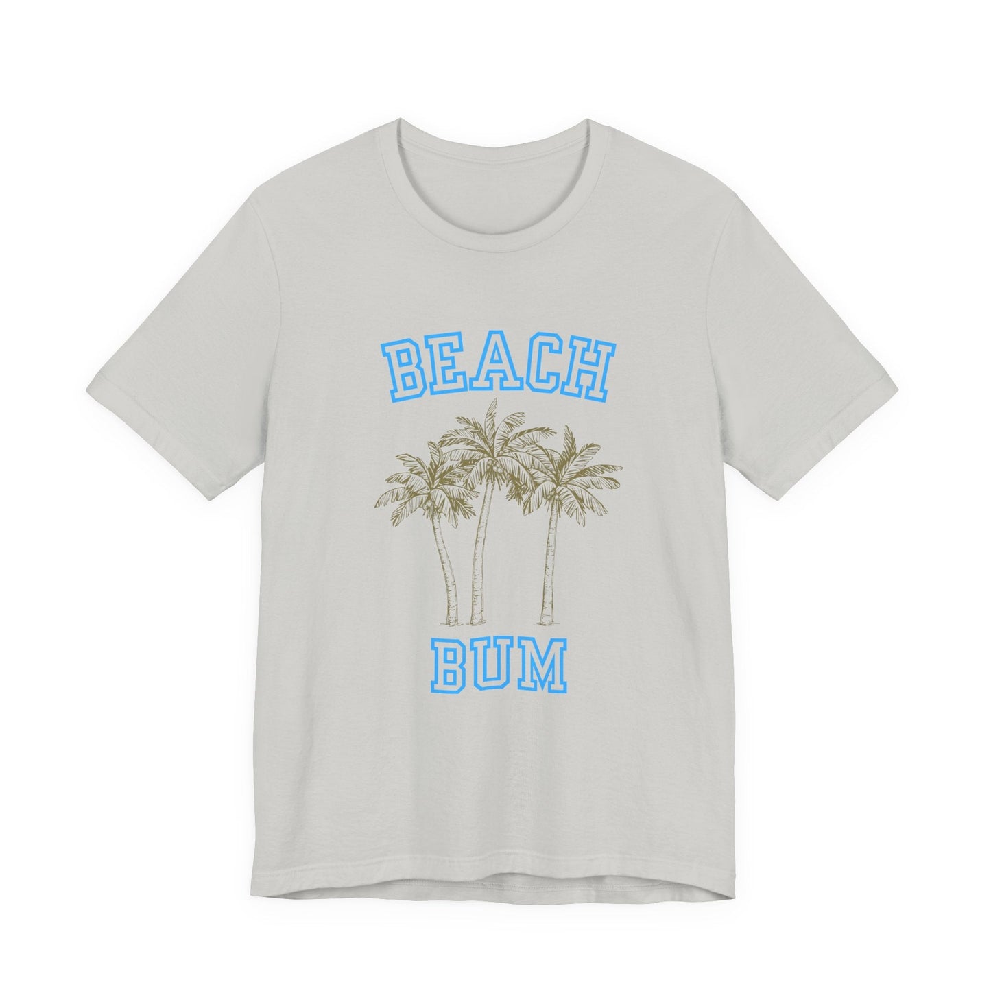 Beach Bum Palm Tree Shirt, Tropical Island Vacation Clothing - Popbydesign