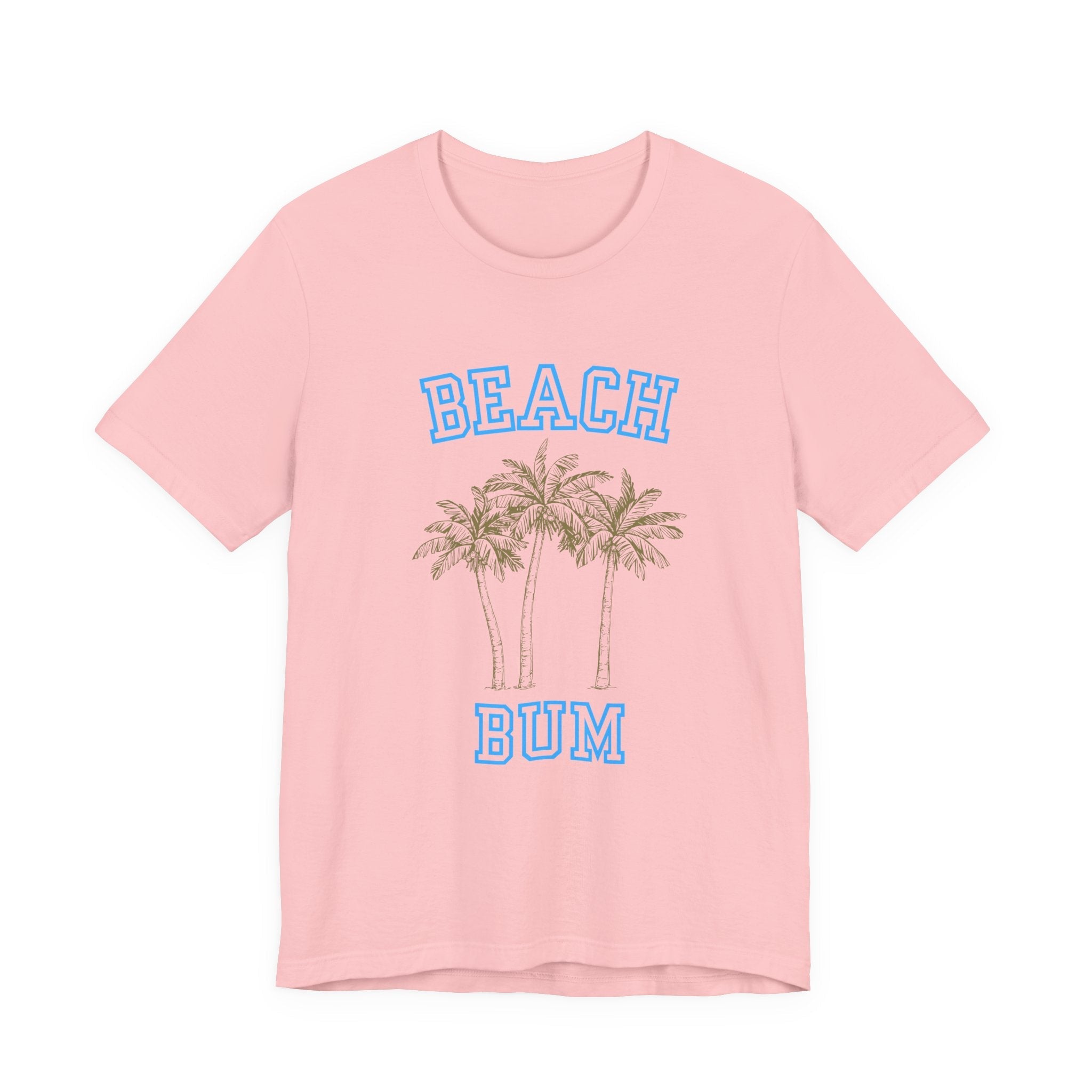 Beach Bum Palm Tree Shirt, Tropical Island Vacation Clothing by PopCultureByDesign36